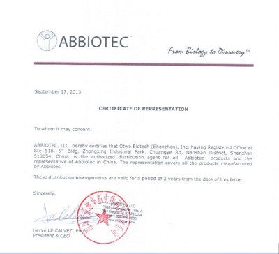 美國進(jìn)口Abbiotec抗體中國獨(dú)家代理_深圳市豪地華拓生物科技_耗材產(chǎn)品_阿儀網(wǎng)
